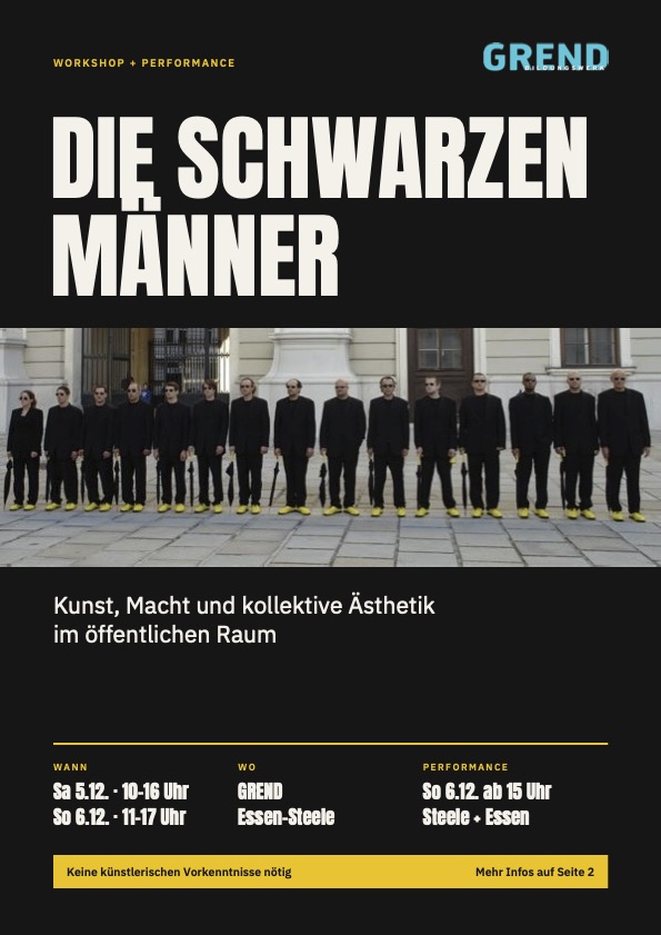 Die schwarzen Maenner Workshop1
